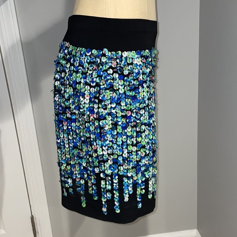 Ann Taylor Colorful Circle Mini Skirt Size 2